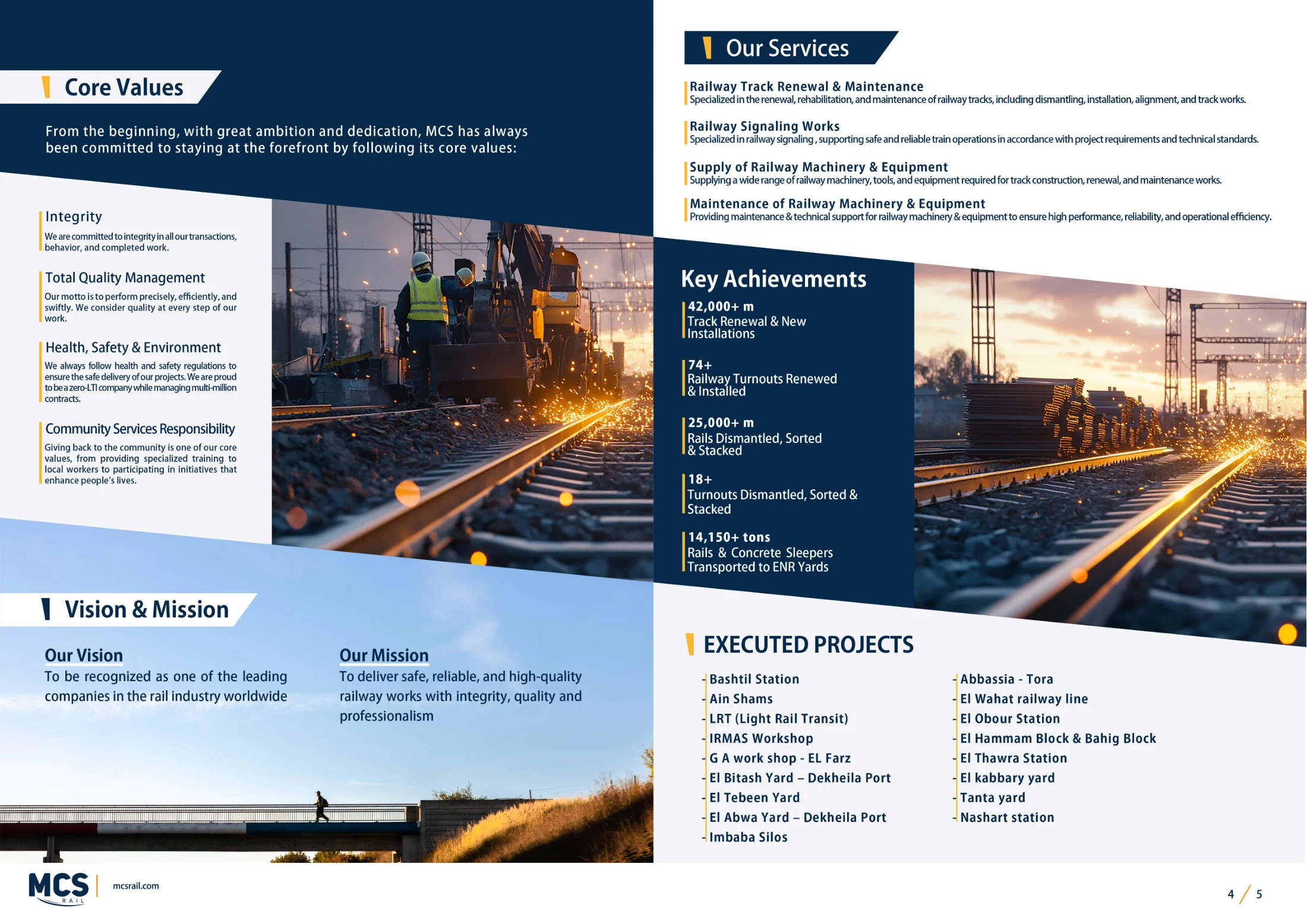 MCS Rail portfolio page 3